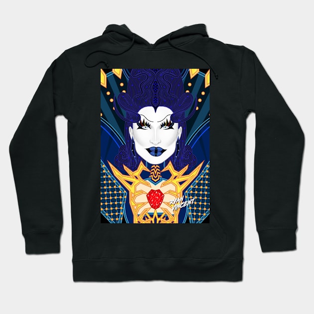 QUEEN Hoodie by ryanvincentart